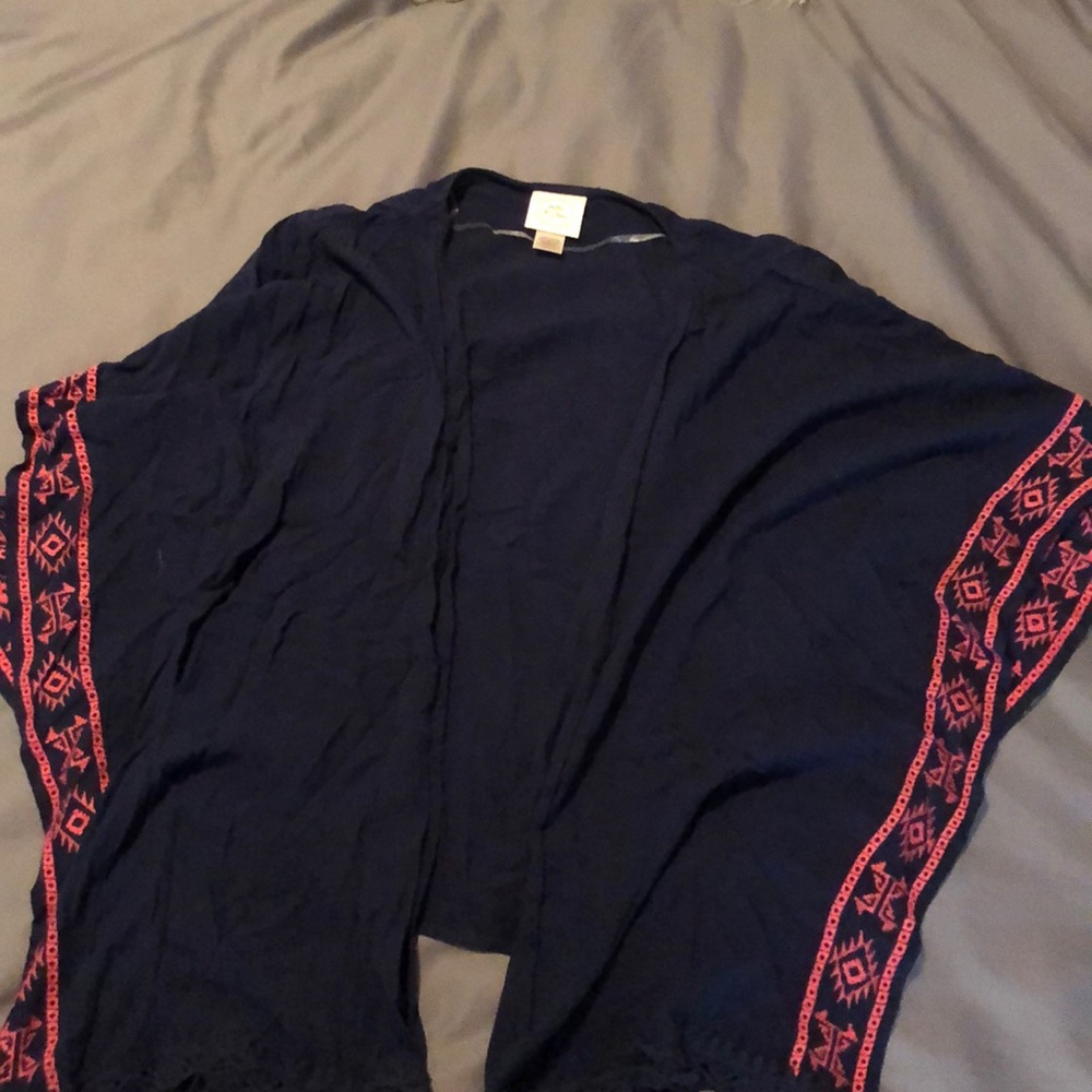 Wear over a shirt